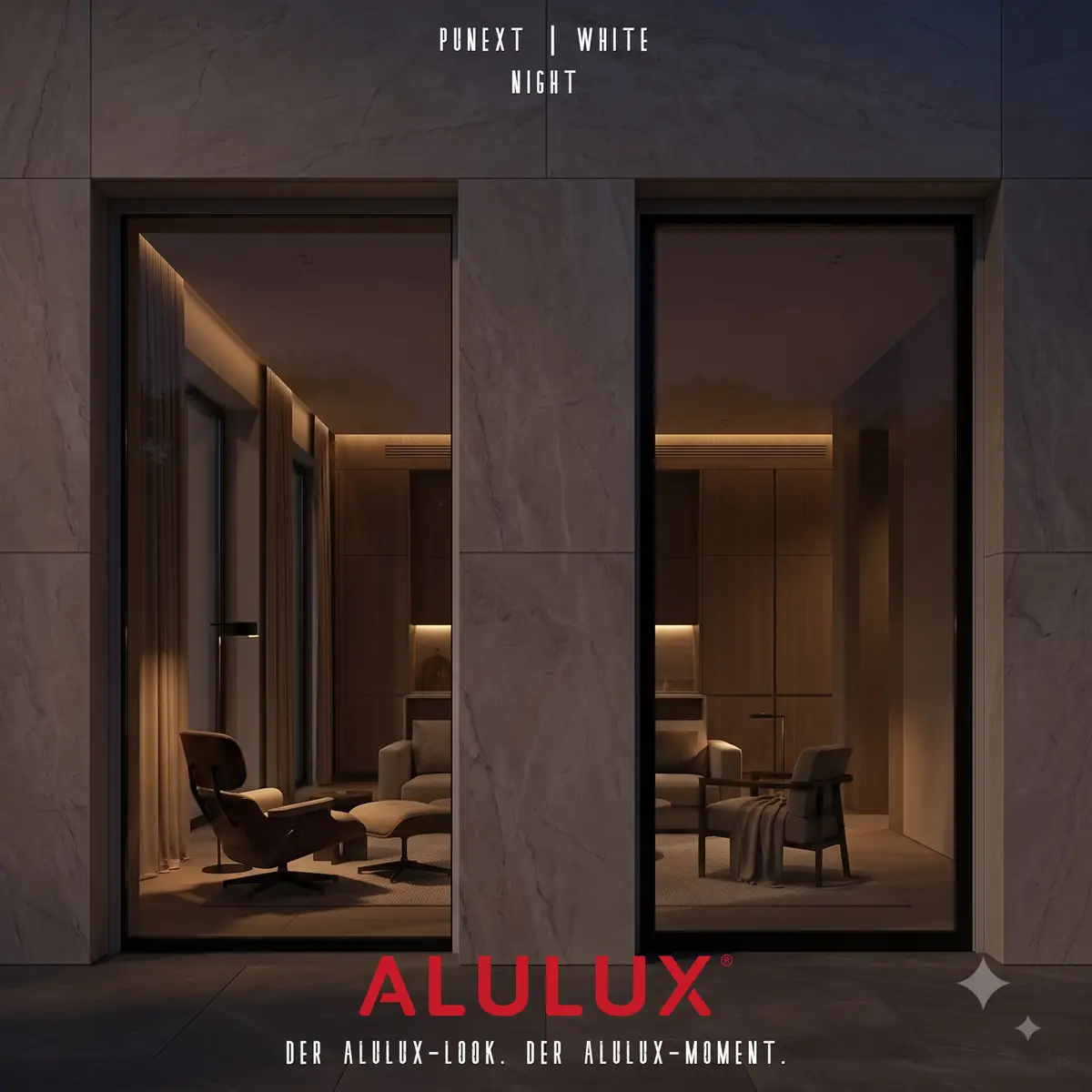 ALULUX IN FRAME - In-Wall 롤러셔터 PUNEXT, 하루를 여닫다.