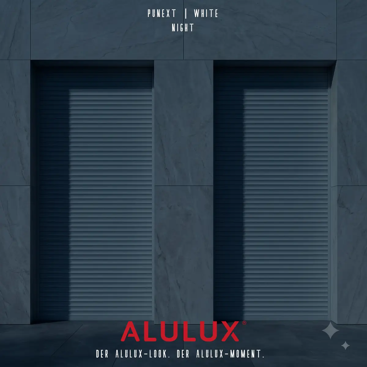 ALULUX IN FRAME - In-Wall 롤러셔터 PUNEXT, 하루를 여닫다.