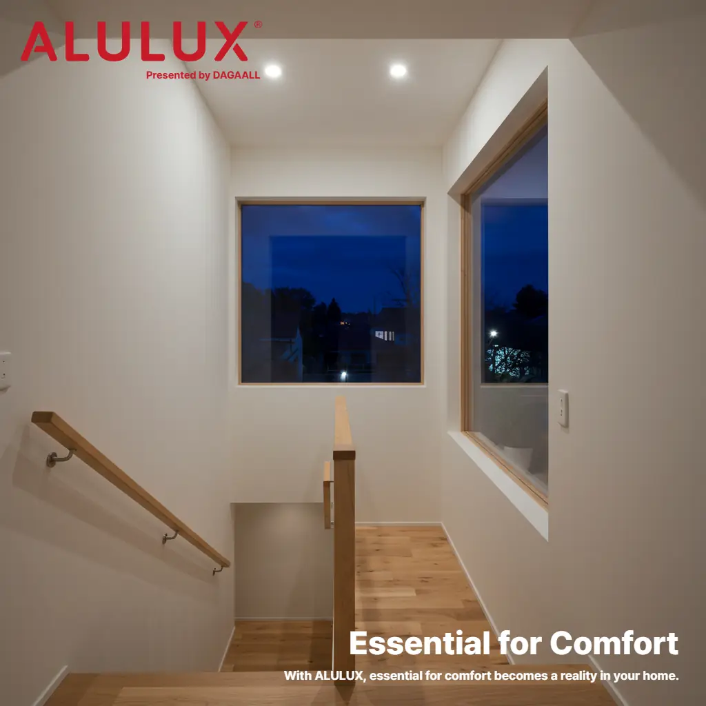 Essential for Comfort | 편안함 | ALULUX 롤러셔터