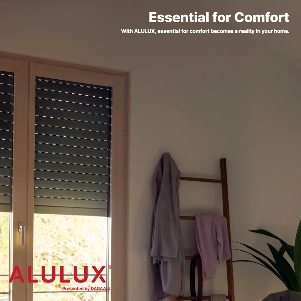 Essential for Comfort | 편안함 | ALULUX 롤러셔터