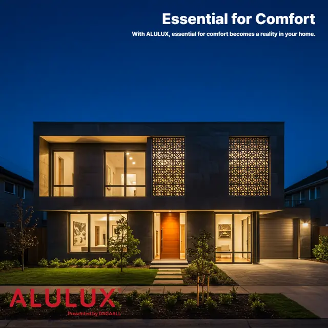 Essential for Comfort | 편안함 | ALULUX 롤러셔터