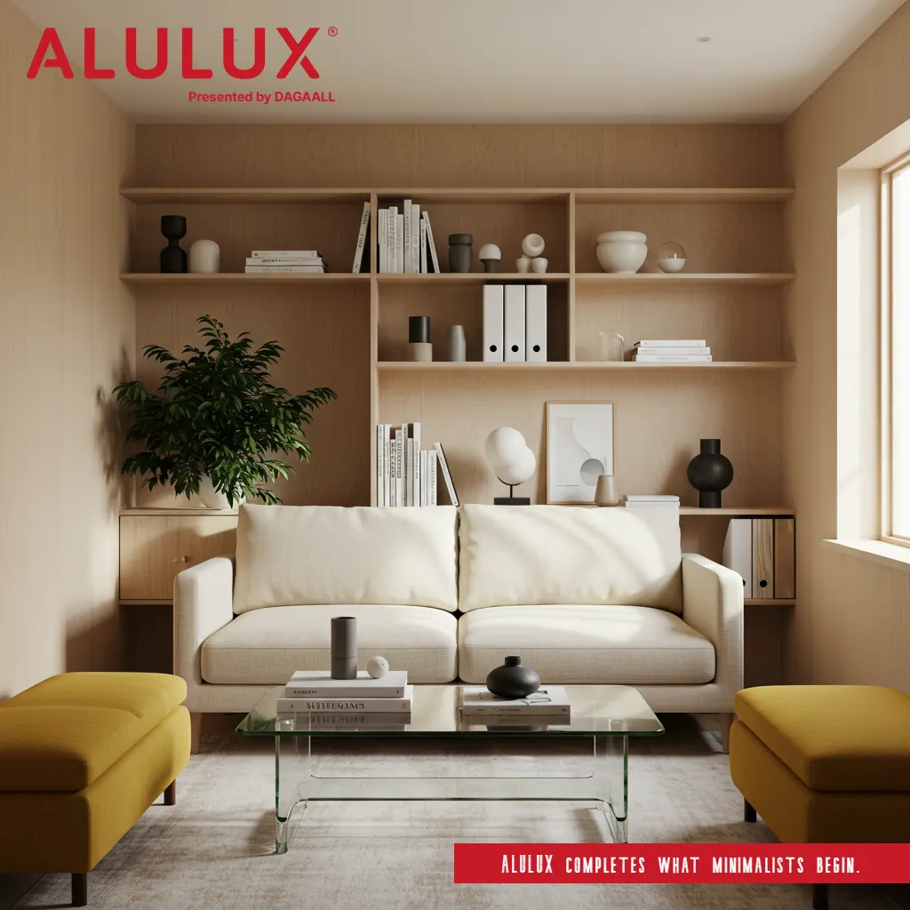 Minimalists, 셔터로 완성한다. | ALULUX 롤러셔터