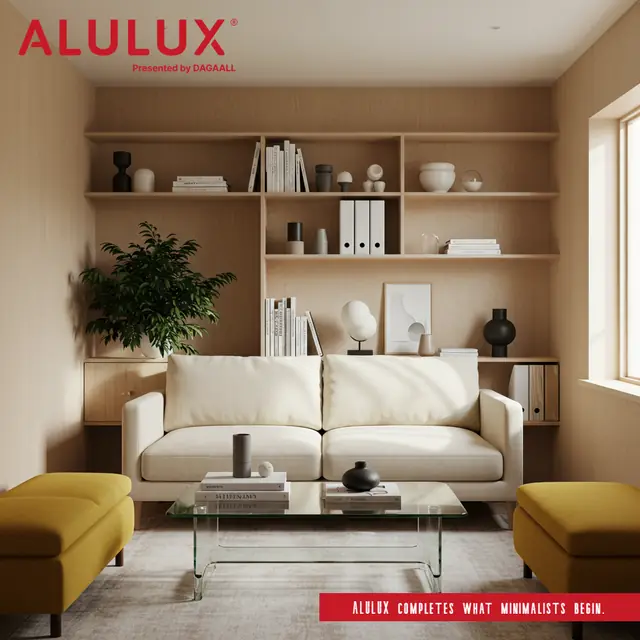 Minimalists, 셔터로 완성한다. | ALULUX 롤러셔터