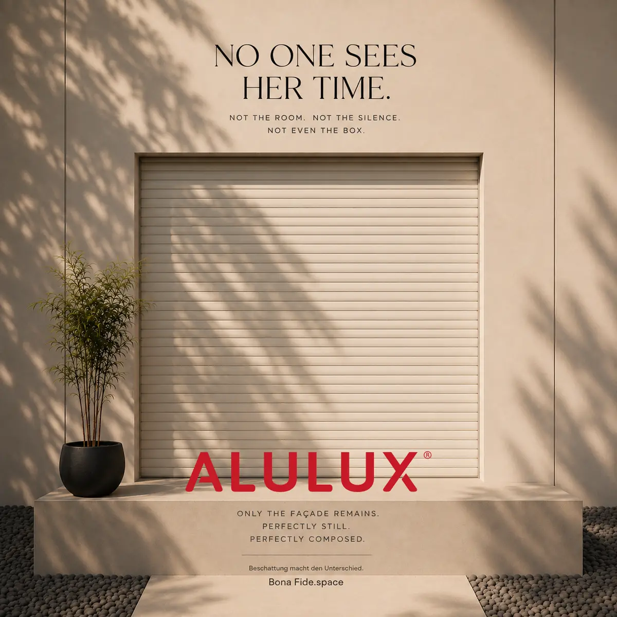 독일 ALULUX 롤러셔터, 주택 외부차양미학 I. Sprezzatura