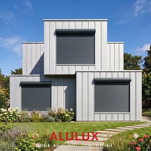 외부차양을 넘어, 파사드를 완성하다. 독일 ALULUX 롤러셔터