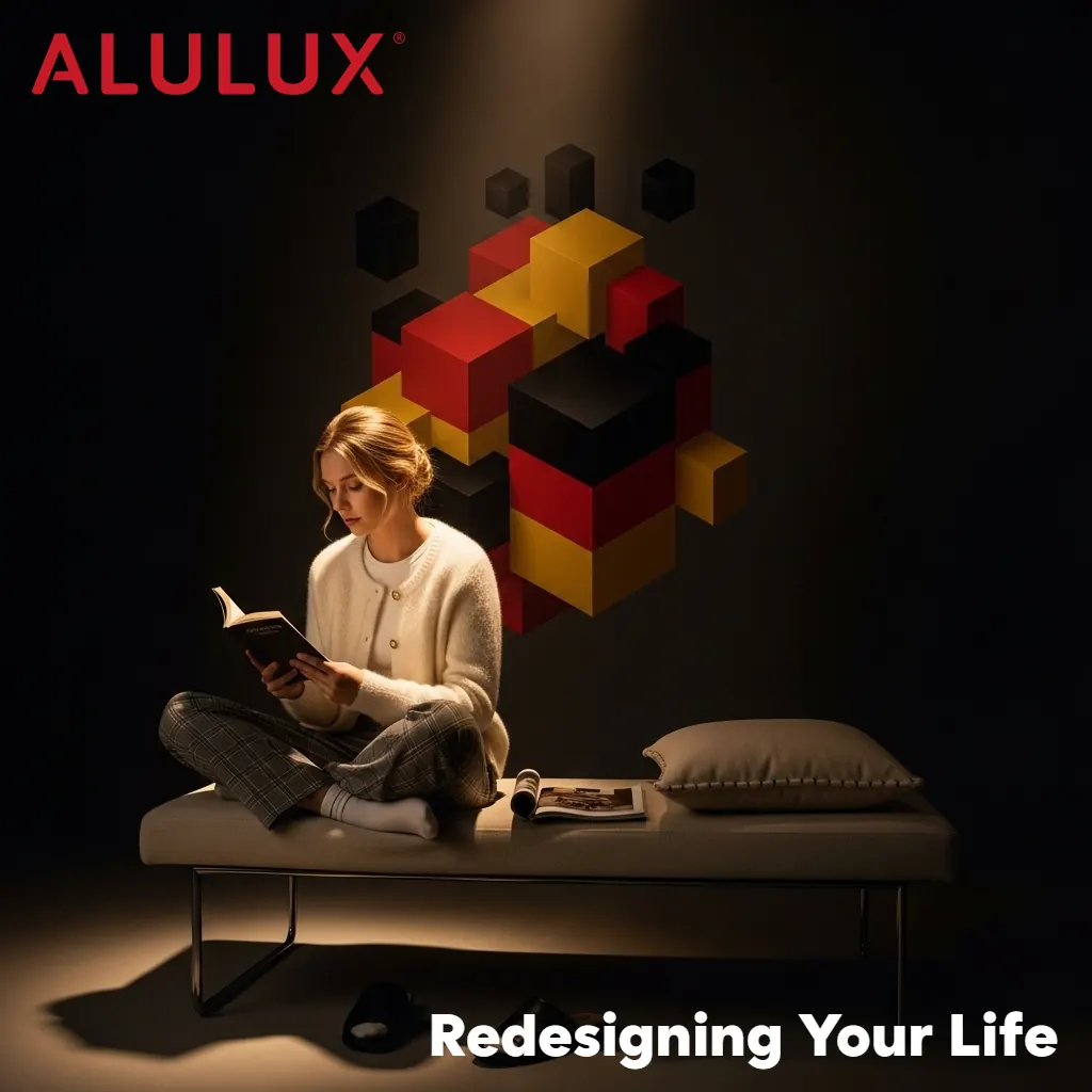 ALULUX 롤러셔터, 독서의 계절을 다시 설계하다.