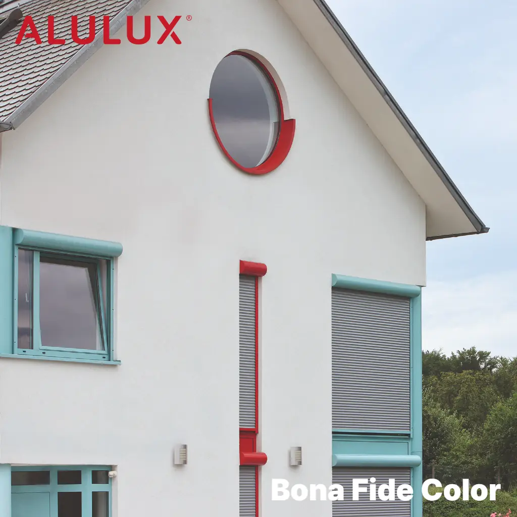 ALULUX 롤러셔터, 색상의 자유로움