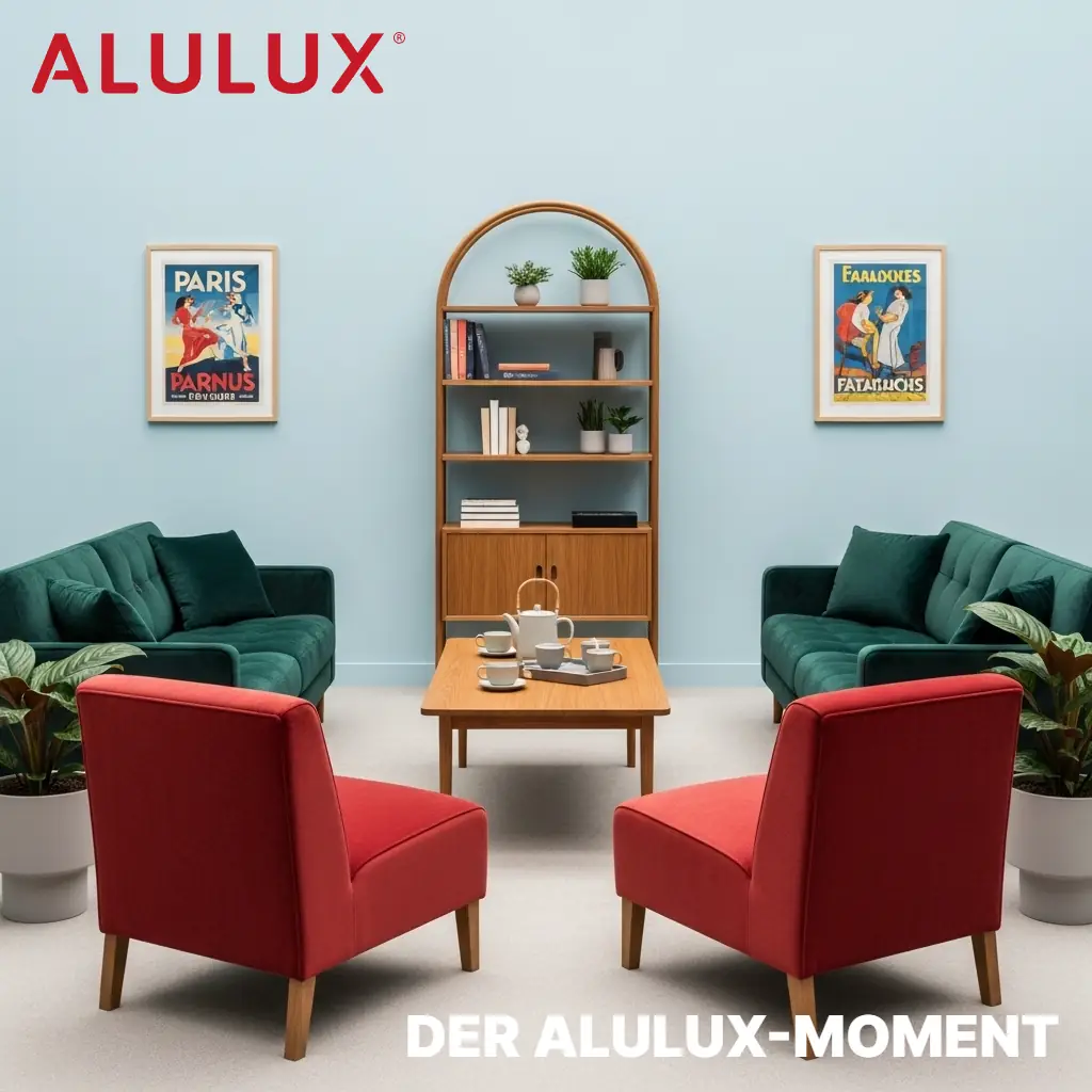 ALULUX 롤러셔터, 색상의 자유로움