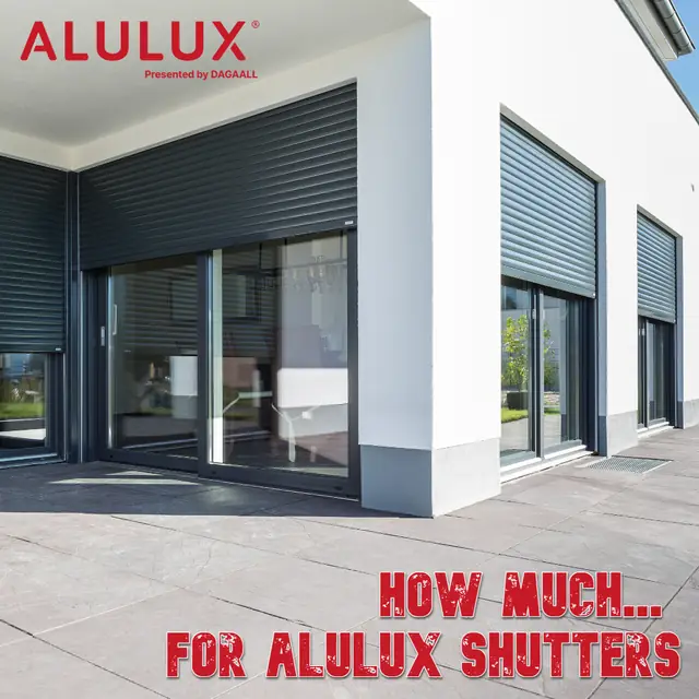 ALULUX 롤러셔터 얼마에요?
