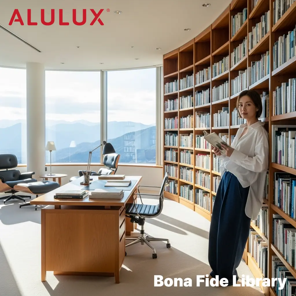 ALULUX 롤러셔터 - Bona Fide Library | 나만의 도서관