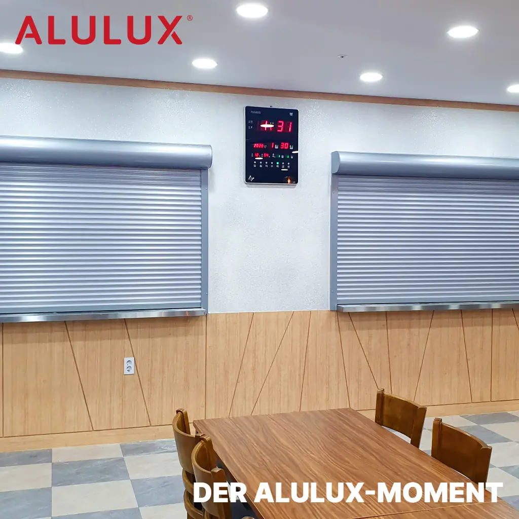 ALULUX 롤러셔터, 병원을 다시 설계하다.