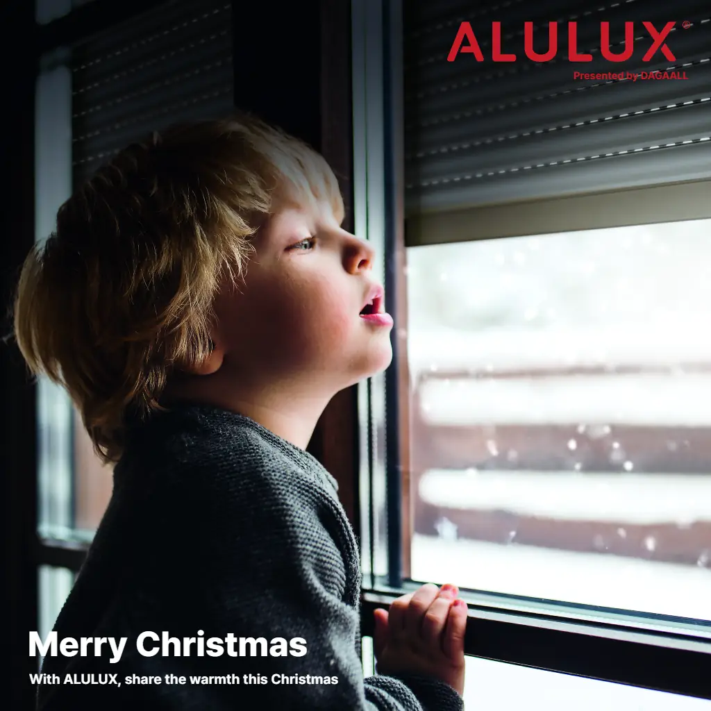 따뜻한 크리스마스 with 독일 ALULUX 롤러 셔터